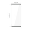 Tech-Protect Easy Set+ gehard glas voor Samsung Galaxy S26, zwart (3 st.)