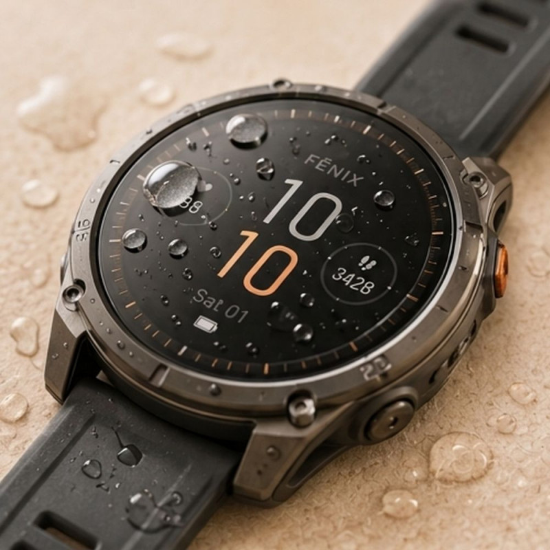 Tech-Protect Glass Fit+ gehard glas voor Garmin Fenix 9 Pro 51 mm, transparant (2 st.)