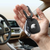 Tech-Protect Velar-hoesje voor Apple AirTag 1 / 2, zwart
