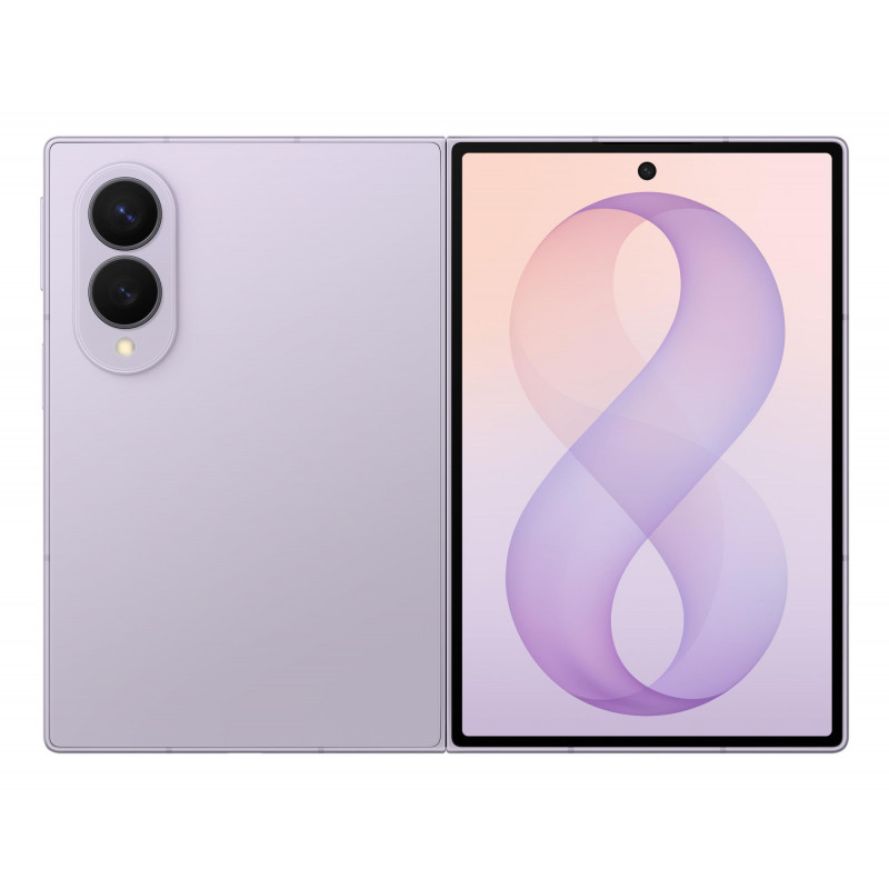 Samsung Galaxy Fold8 SM-F971B Mobiele telefoon, 256 GB, 12 GB RAM, 7.6", lavendel