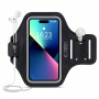 Tech-Protect M4 universele sportarmband, zwart