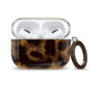Tech-Protect Lamano hoesje Apple AirPods Pro 1 / 2 Panther (zwart en bruin)