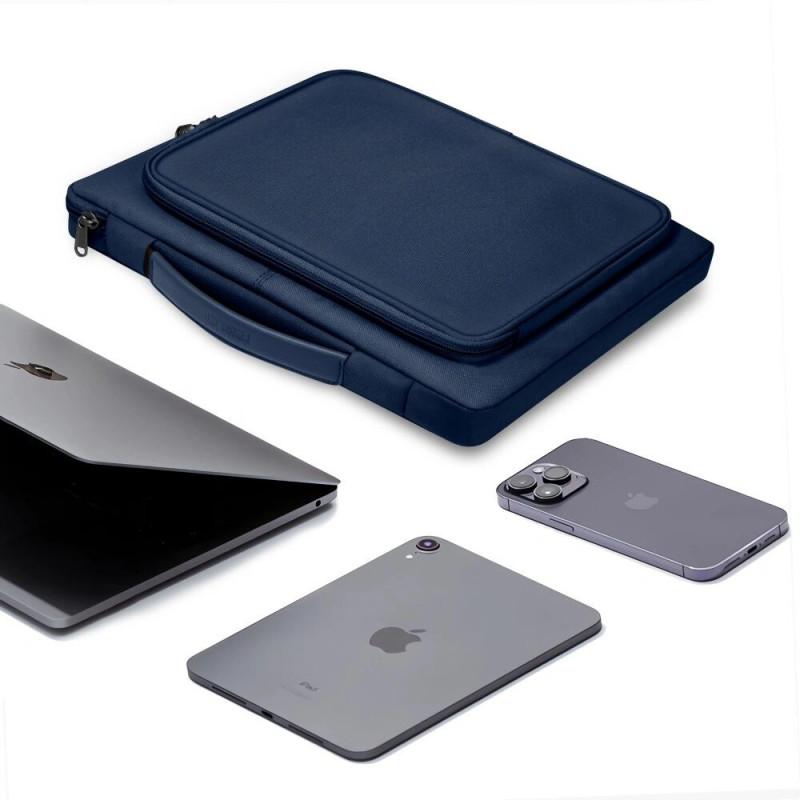 Tech-Protect Basic Bag Laptoptas 15-16" Donkerblauw