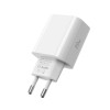 Tech-Protect NC20W 1-poorts USB-C wandlader PD20W, wit
