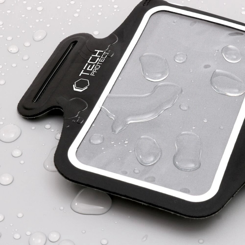 Tech-Protect M5 universele sportarmband, zwart