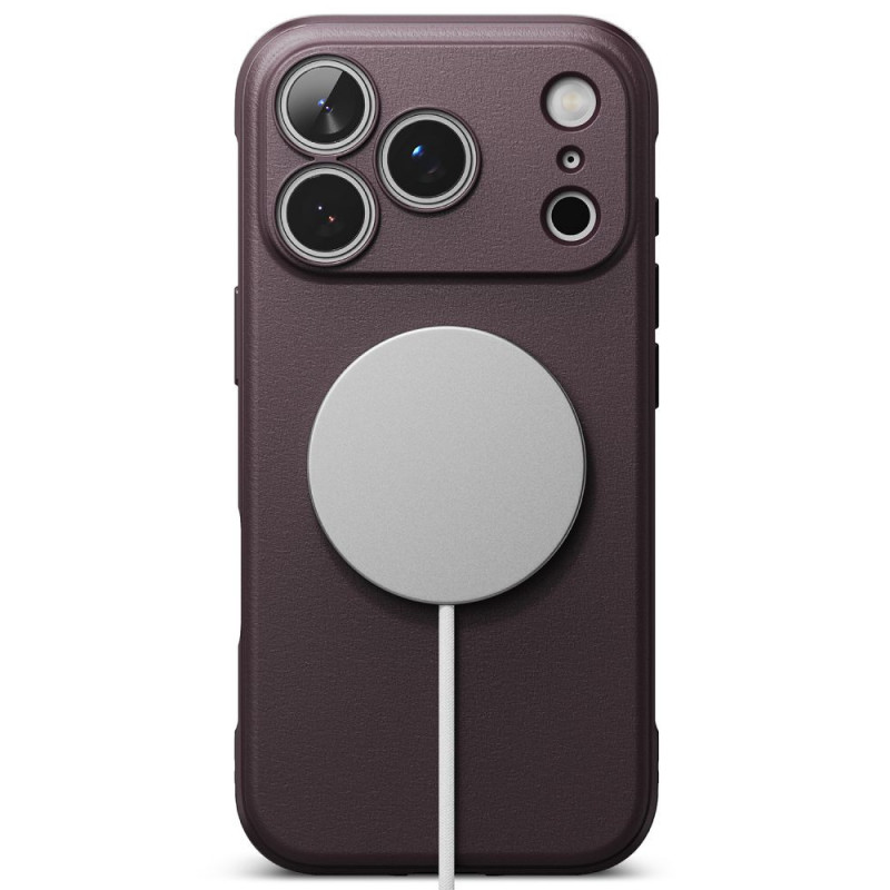 Ringke Onyx Magnetic MagSafe RGK12089 hoesje voor Apple iPhone 17 Pro Max / 18 Pro Max, bordeauxrood