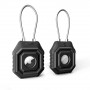 Tech-Protect Kevlar Seal-behuizing voor Apple AirTag 1 / 2, zwart