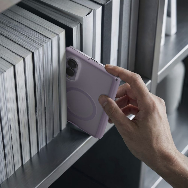 Spigen Airskin Zero MagSafe-hoesje voor Samsung Galaxy Z Fold 8, Frost Lavender