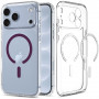 Spigen Ultra Hybrid MagSafe-hoesje voor Apple iPhone 17 Pro / 18 Pro, transparant/burgundy