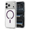 Spigen Ultra Hybrid MagSafe-hoesje voor Apple iPhone 17 Pro / 18 Pro, transparant/burgundy