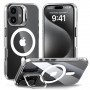 Tech-Protect Magstand MagSafe-hoesje voor Apple iPhone 16, transparant