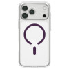 Spigen Ultra Hybrid MagSafe-hoesje voor Apple iPhone 17 Pro Max / 18 Pro Max, transparant/bordeaux