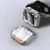 Tech-Protect Defense360 hoesje voor Apple Watch 10 / 11 46 mm, zwart/oranje