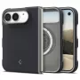 Spigen Nano Pop Mag MagSafe-hoesje voor Apple iPhone Duo, zwart sesam