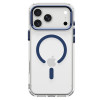 Spigen Ultra Hybrid Optik S MagSafe-hoesje voor Apple iPhone 17 Pro / 18 Pro, transparant/Deep Blue