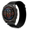 Tech-Protect Nylon Pro-band voor Garmin Fenix 5 / 6 / 6 Pro / 7 / 8 (47 mm) / E, zwart