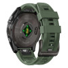 Tech-Protect siliconen band voor Garmin Fenix 5S / 5S Plus / 6S / 6S Pro / 7S / 8 (43 mm), legergroen