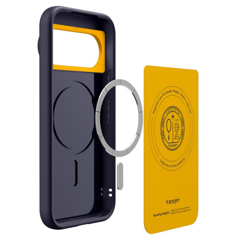 Spigen Nano Pop Mag MagSafe-hoesje voor Google Pixel 11 Pro, Blueberry Navy