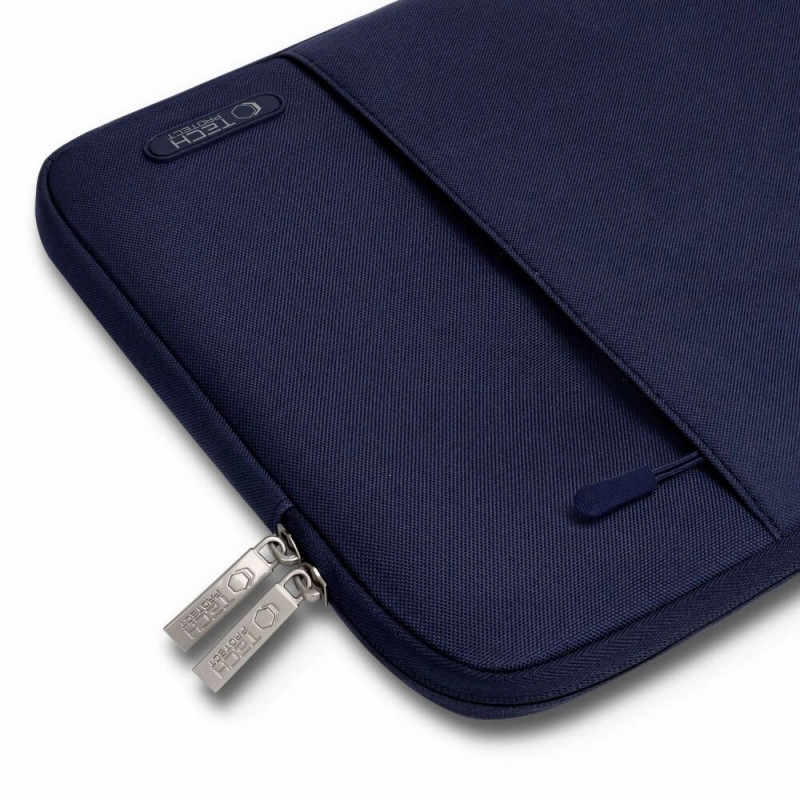 Tech-Protect Sleevy Laptop 13-14" hoes, marineblauw