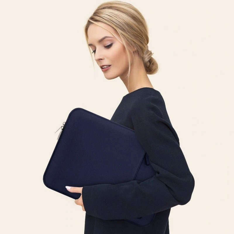 Tech-Protect Sleevy Laptop 13-14" hoes, marineblauw