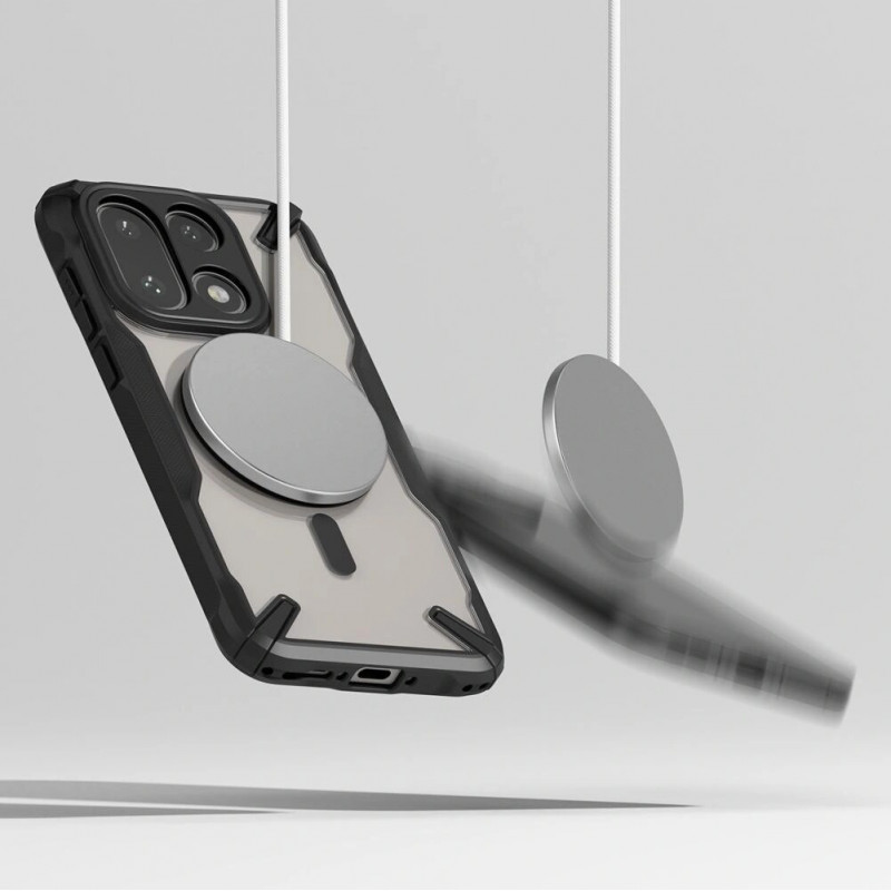Ringke Fusion-X Magnetic MagSafe-hoesje voor OnePlus 15, zwart