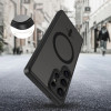 Tech-Protect MagCam MagSafe-hoesje voor Samsung Galaxy S25 Ultra, mat zwart