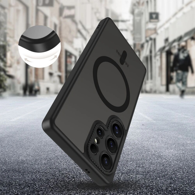 Tech-Protect MagCam MagSafe-hoesje voor Samsung Galaxy S25 Ultra, mat zwart