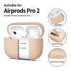 Tech-Protect siliconenhoesje voor Apple AirPods Pro 1/2, Caffe Latte