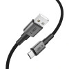 Tech-Protect Ultraboost DNA USB-A / USB-C-kabel 15W/3A 100 cm, Iron Grey