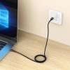 Tech-Protect Ultraboost DNA USB-A / USB-C-kabel 15W/3A 100 cm, Iron Grey
