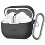 Tech-Protect Siliconen Haakhoesje voor Samsung Galaxy Buds 3 / 3 Pro, Zwart