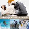 Tech-Protect Siliconen Haakhoesje voor Samsung Galaxy Buds 3 / 3 Pro, Zwart