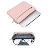 Tech-Protect Puffy Laptop 13-14" hoes met accessoiretas, Dusty Rose