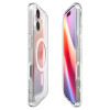 Spigen Ultra Hybrid Mag MagSafe ACS10380 hoesje voor Apple iPhone 17, transparant/wit