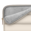 Tech-Protect Puffy Laptop 13-14" hoes met accessoiretas, Zand