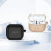 Tech-Protect silicone haakhoesje voor Samsung Galaxy Buds 3 / 3 Pro, Cafe Latte