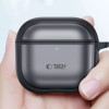Tech-Protect Magmat-hoesje voor Apple AirPods 4, mat zwart