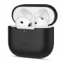 Tech-Protect Siliconen THP4140 Hoesje voor Apple AirPods 4, Zwart