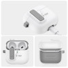 Tech-Protect Slim Hook-hoesje voor Apple AirPods 4, wit