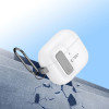 Tech-Protect Slim Hook-hoesje voor Apple AirPods 4, wit
