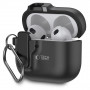 Tech-Protect Slim Hook-hoesje voor Apple AirPods 4, zwart