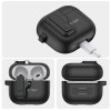 Tech-Protect Slim Hook-hoesje voor Apple AirPods 4, zwart