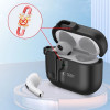 Tech-Protect Slim Hook-hoesje voor Apple AirPods 4, zwart