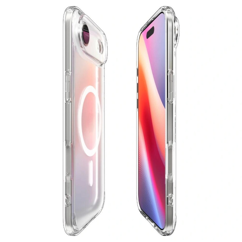 Spigen Ultra Hybrid Mag MagSafe-hoesje voor Apple iPhone Air, Frost White