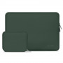 Tech-Protect NeoSlim Laptophoes 15-16" met accessoiretas, Midnight Green