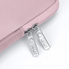 Tech-Protect NeoSlim Laptophoes 15-16" met accessoiretas, Dusty Rose