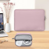 Tech-Protect NeoSlim Laptophoes 15-16" met accessoiretas, Dusty Rose