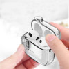 Tech-Protect Slim Hook-hoesje voor Apple AirPods 4, transparant