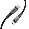 Tech-Protect Ultraboost DNA USB-C / USB-C-kabel PD100W/5A 50 cm, Iron Grey