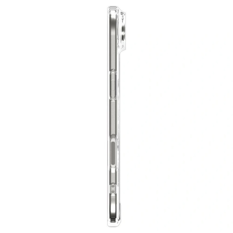 Spigen Ultra Hybrid Mag MagSafe ACS10313 hoesje voor Apple iPhone Air, transparant/wit